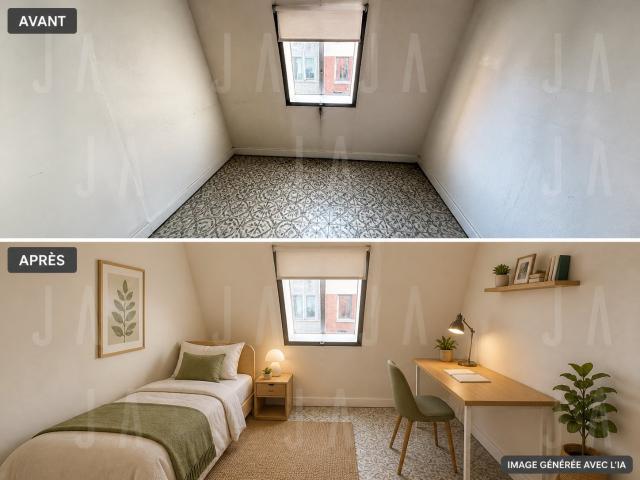 Appartement 1 pièce 9 m²