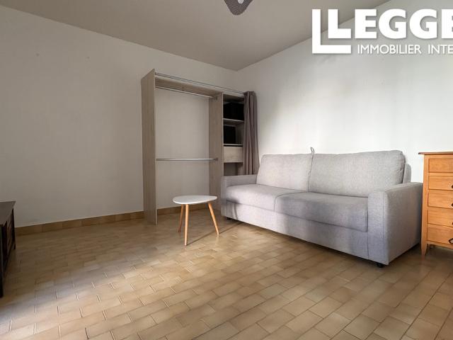 Appartement 25 m² vendu meublé – Terrasse, cellier et parking privé