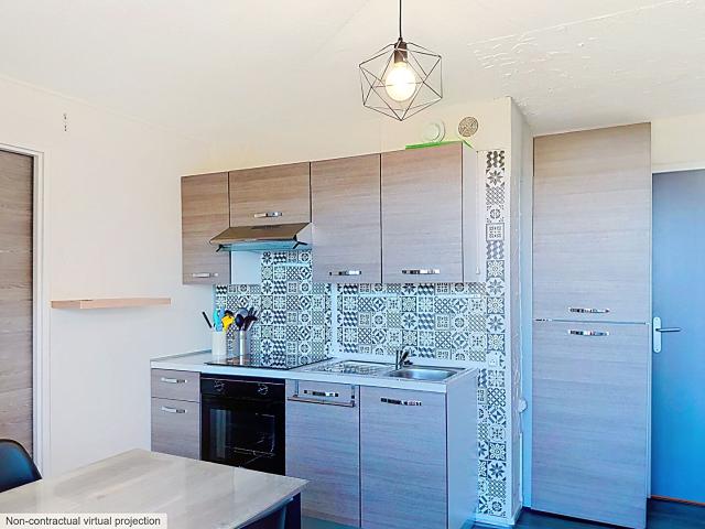 Appartement 26 m2 avec deux balcons