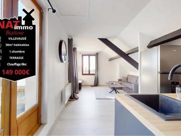 Appartement 28 m2 2 pièces
