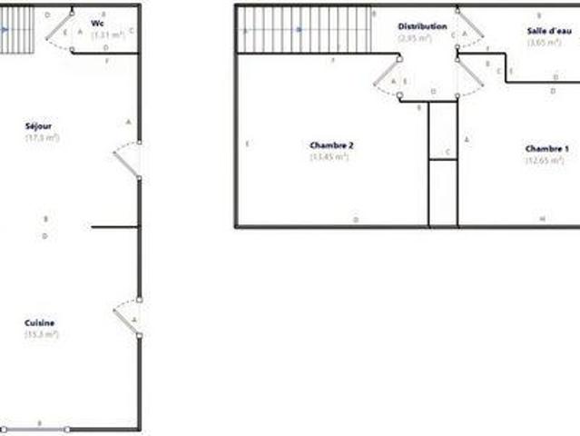 Appartement 2 chambres, Messimy Rhône 69510 DS105765012