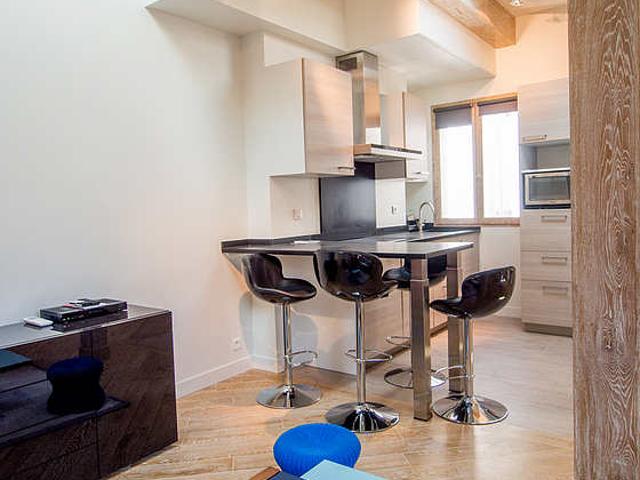 Appartement 2 chambres meublé avec ascenseur, concierge et local à vélos Champs Elysées Paris 8°