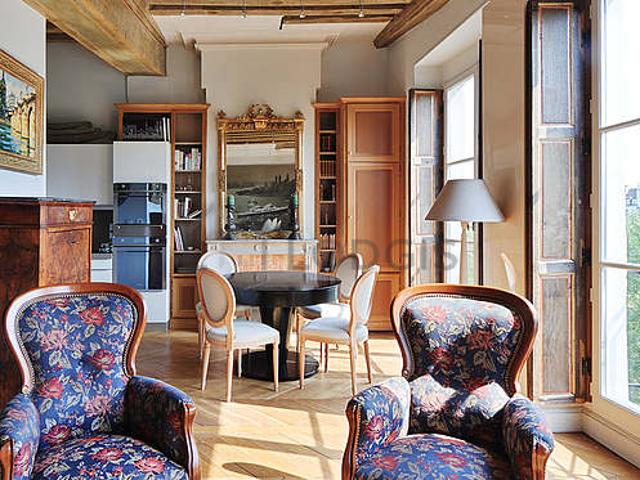 Appartement 2 chambres meublé avec ascenseur et cheminée Châtelet – Les Halles Paris 1°