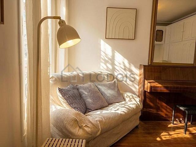Appartement 2 chambres meublé avec ascenseur et cheminée Champs de Mars Paris 7°