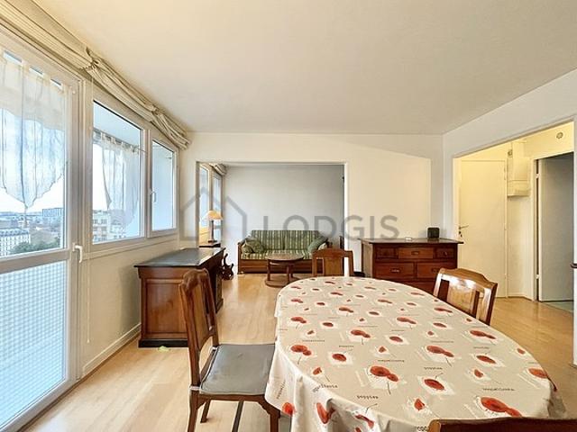 Appartement 2 chambres meublé avec ascenseur et concierge Gobelins Paris 13°