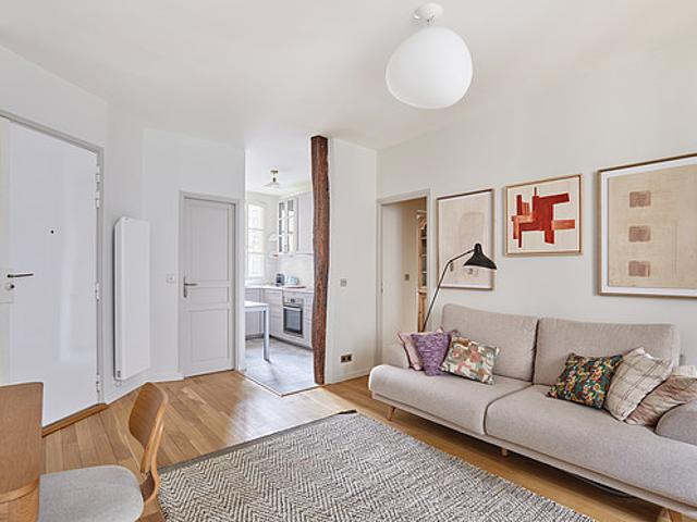 Appartement 2 chambres meublé avec ascenseur Grands Boulevards Montorgueil Paris 2°