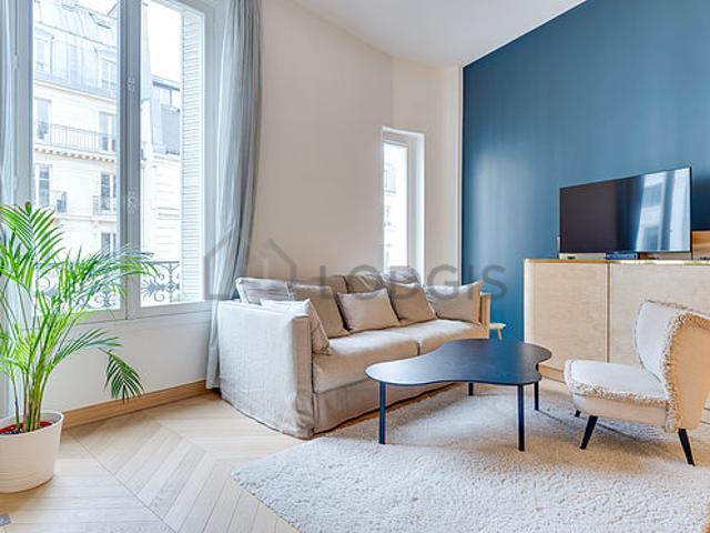 Appartement 2 chambres meublé avec ascenseur Grands Boulevards Montorgueil Paris 2°