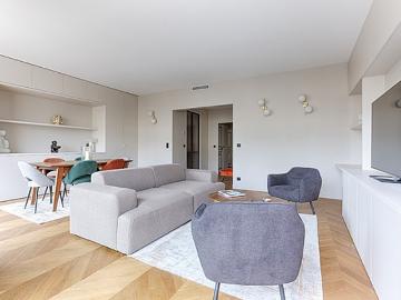 Appartement 2 chambres meublé avec ascenseur Paris 16°