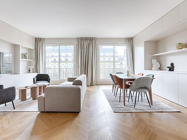 Appartement 2 chambres meublé avec ascenseur Paris 16°