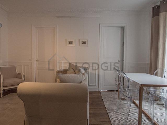 Appartement 2 chambres meublé avec cheminée et local à vélos Montparnasse Paris 14°