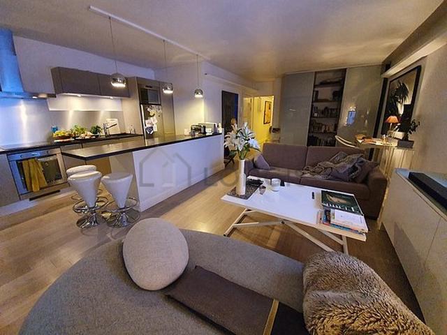 Appartement 2 chambres meublé avec garage, terrasse et ascenseur Levallois Perret 92300