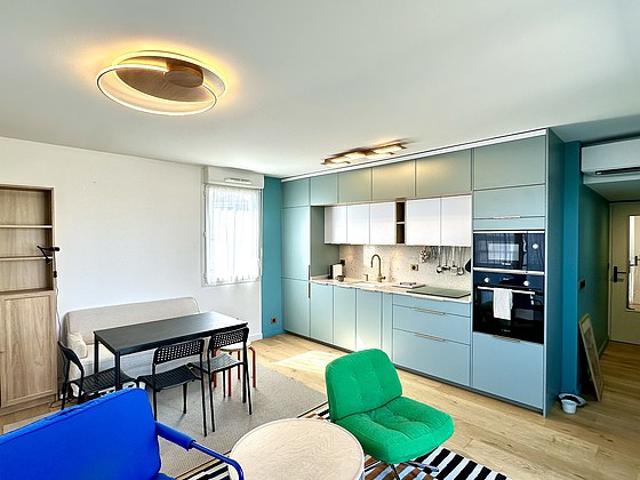 Appartement 2 chambres meublé avec garage, terrasse et ascenseur Lyon 69007