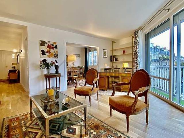 Appartement 2 chambres meublé avec garage, ascenseur et local à vélos Péreire Paris 17°