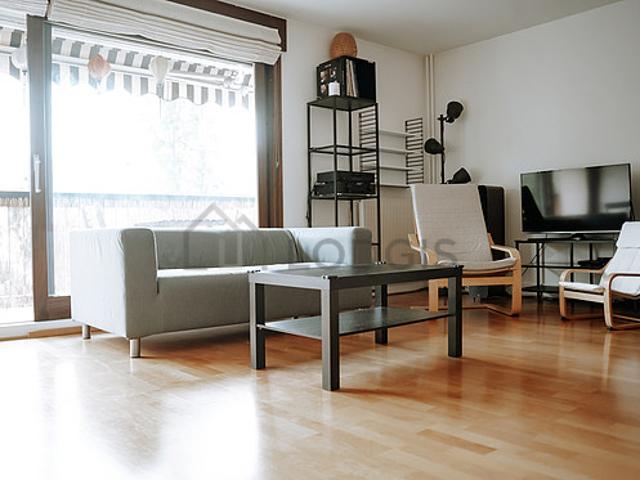 Appartement 2 chambres meublé avec terrasse, ascenseur et concierge Courbevoie 92400