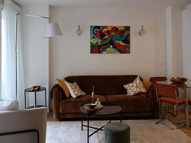 Appartement 2 chambres meublé avec terrasse, ascenseur et concierge Boulogne Billancourt 92100