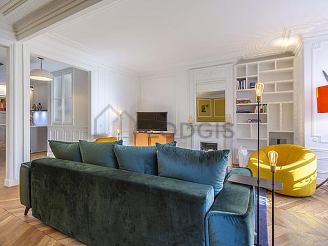 Appartement 2 chambres meublé avec terrasse, ascenseur et concierge La Muette Paris 16°