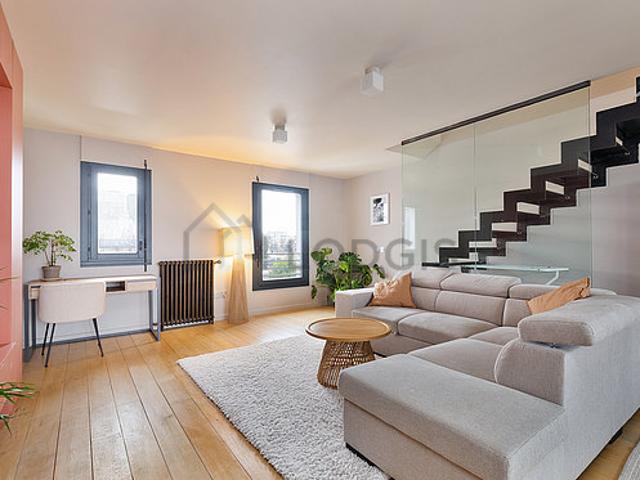 Appartement 2 chambres meublé avec terrasse, ascenseur et local à vélos Montreuil 93100