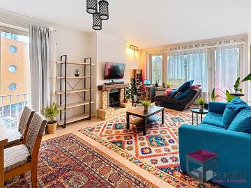 Appartement 2 chambres meublé + terrasses à 1080 Molenbeek Saint Jean • Loyer: 1 145 €
