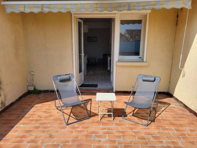 Appartement 2 chambres à Fort Mahon avec terrasse