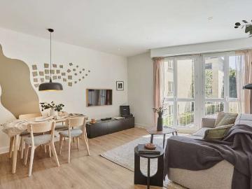 Appartement 2 chambres à louer à Longchamp, Paris