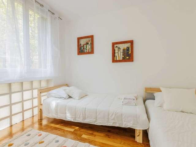 Appartement 2 chambres à louer à Manin Jaurès, Paris