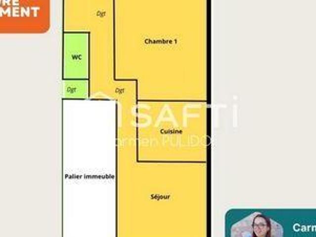 Appartement 2 chambres, Cavignac Aquitaine 33620 DS101457057