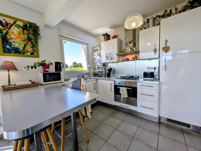 Appartement, jouissance exclusive du jardin privatif, vue su. 62m² Guipavas