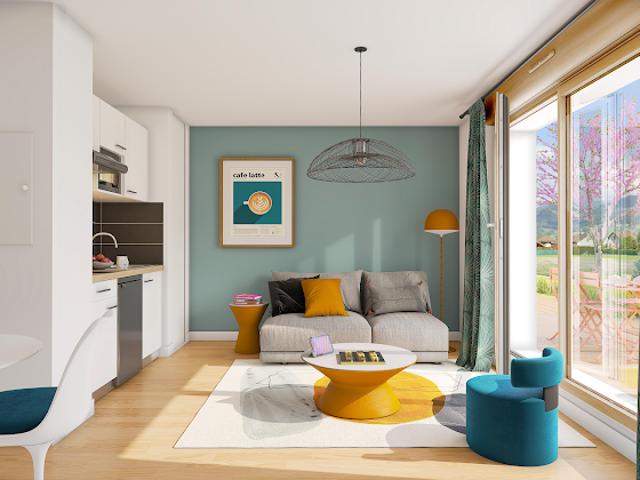Appartement 2 pièces 43 m2