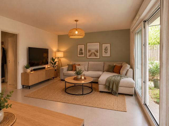 Appartement 2 pièces 43 m²