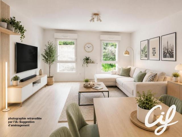 Appartement 2 pièces 43 m²