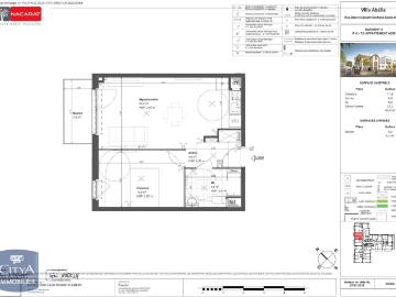 Appartement 2 pièces 43 m²