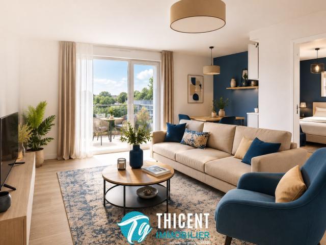 Appartement 2 pièces 43 m²
