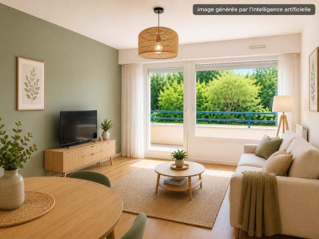 Appartement 2 pièces 43 m²