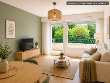 Appartement 2 pièces 43 m²