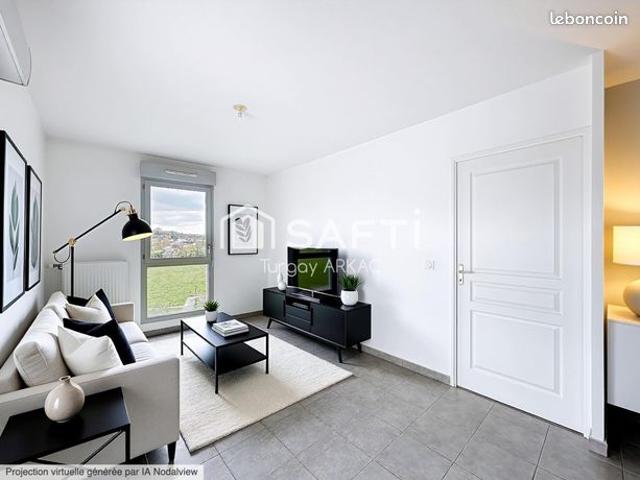 Appartement 2 pièces 43 m²