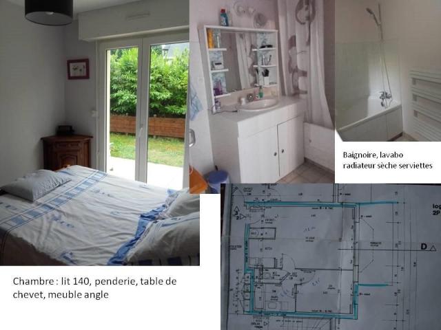Appartement 2 pièces, 40 m² à louer à Saint Malo 35400