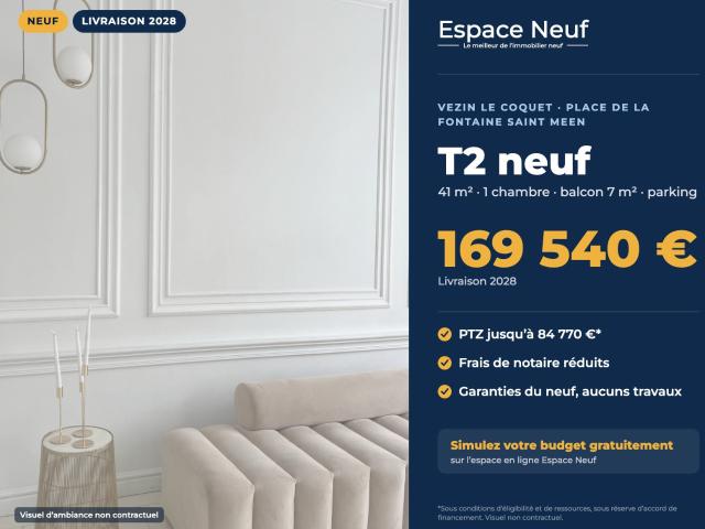 Appartement 2 pièces 40 m²