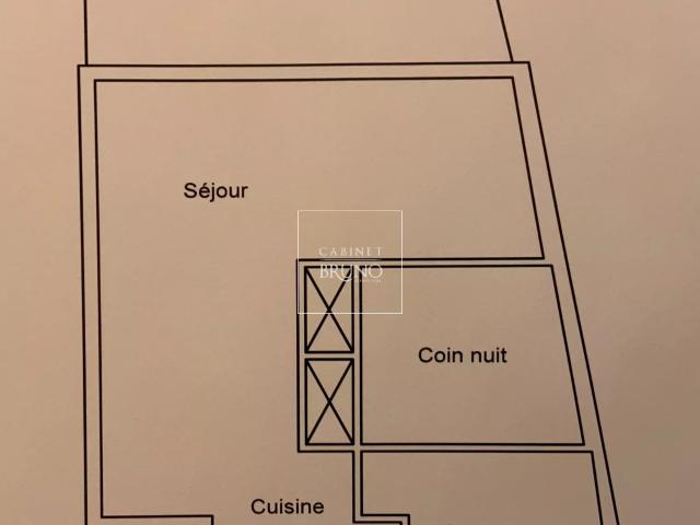Appartement 1 pièce 40 m²