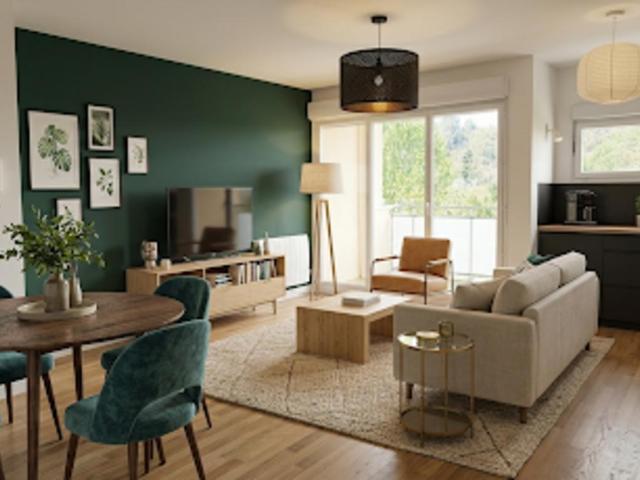 Appartement 2 pièces 40 m²