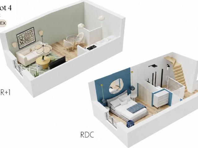 Appartement 2 pièces 40 m²