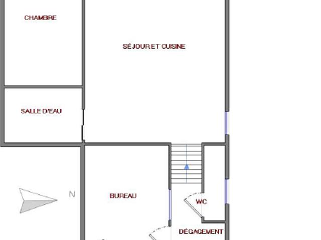 Appartement 2 pièces, 41 m² à louer à Saorge 06540