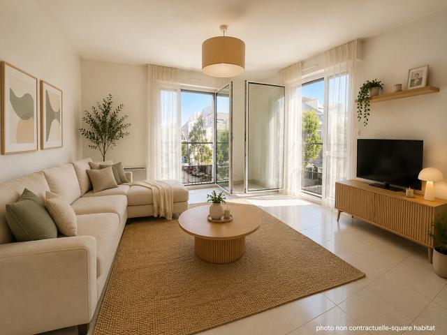 Appartement 2 pièces 41 m²