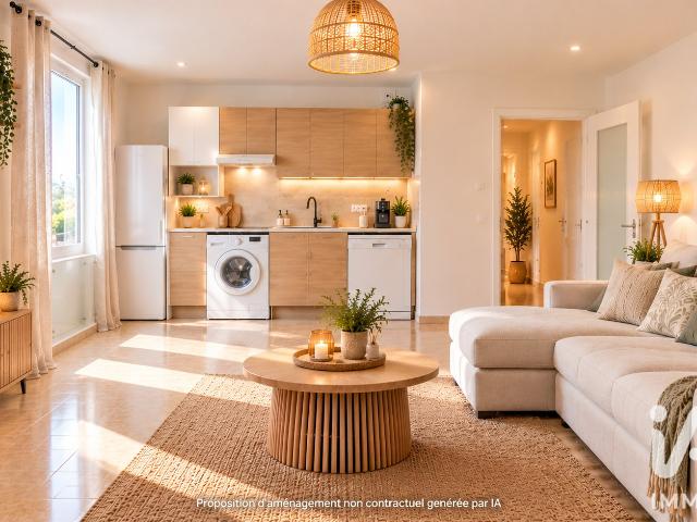 Appartement 2 pièces 41 m²