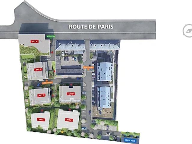 Appartement 2 pièces 42 m2