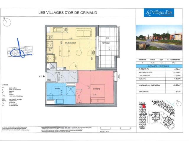 Appartement 2 pièces 42 m²