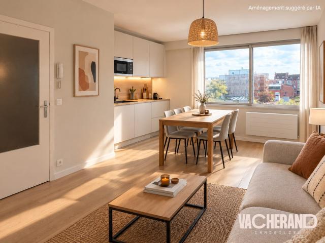 Appartement 2 pièces 42 m²