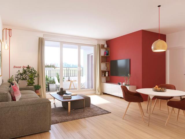 Appartement 2 pièces 42 m²