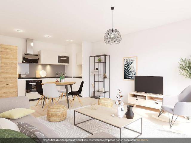 Appartement 2 pièces 42 m²