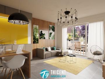Appartement 2 pièces 42 m²