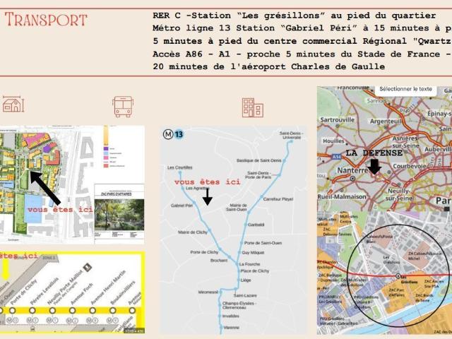 Appartement 2 pièces, 47 m² à louer à Asnières sur Seine 92600